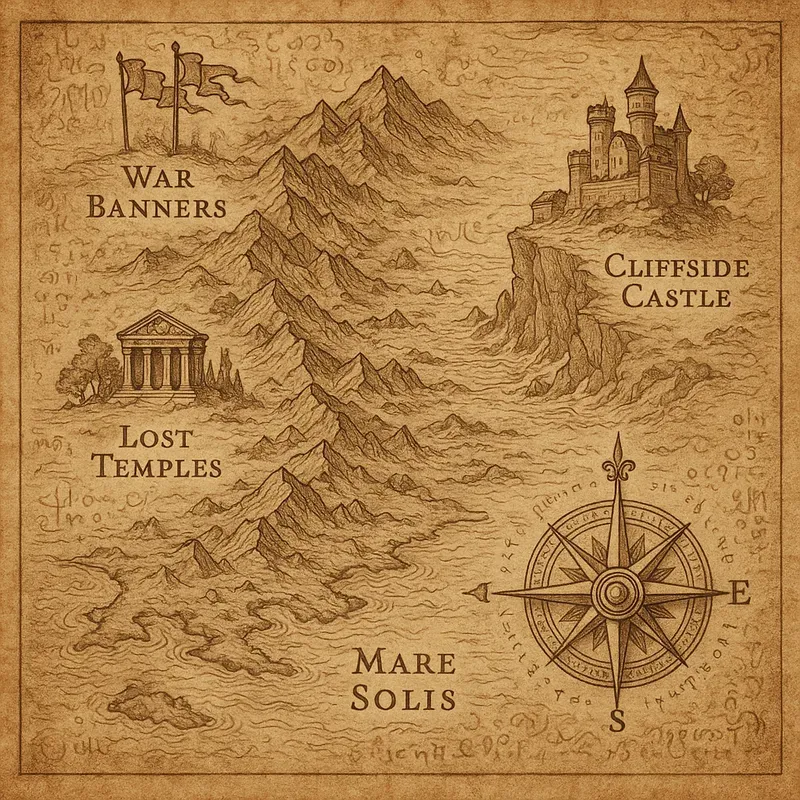 Vintage Fantasy World Map Makers