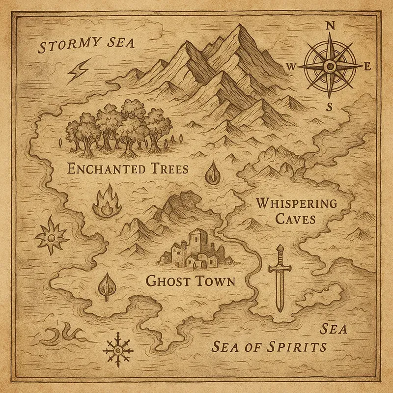 Vintage Fantasy World Map Makers