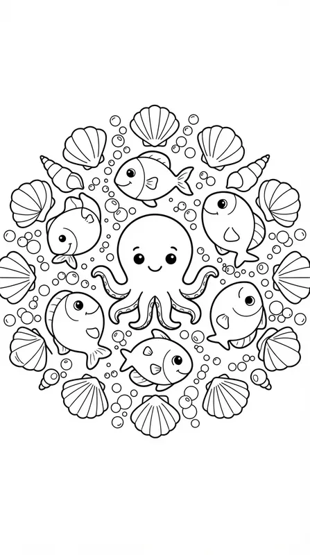 Magic Mandalas For Little Hands