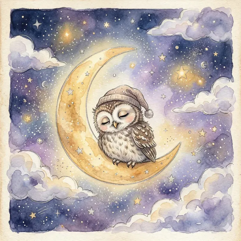 Whimsical Storybook Watercolor Art