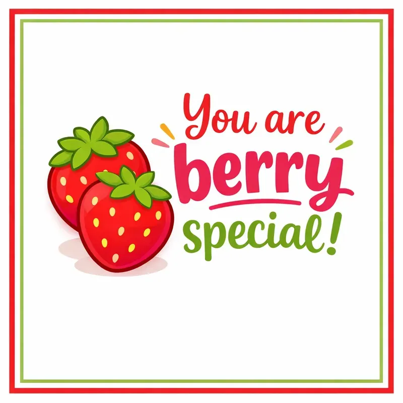Cute Fruit Pun Poster Generator