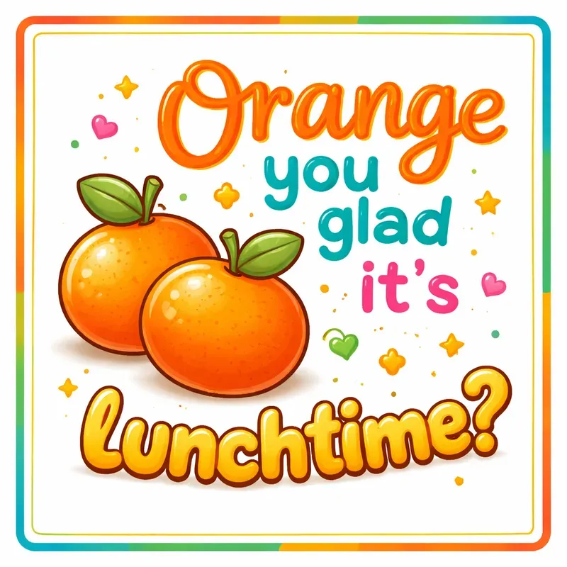 Cute Fruit Pun Poster Generator