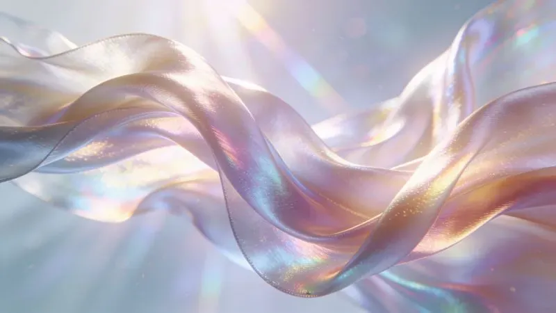 Ethereal Silk Light Abstract Generator