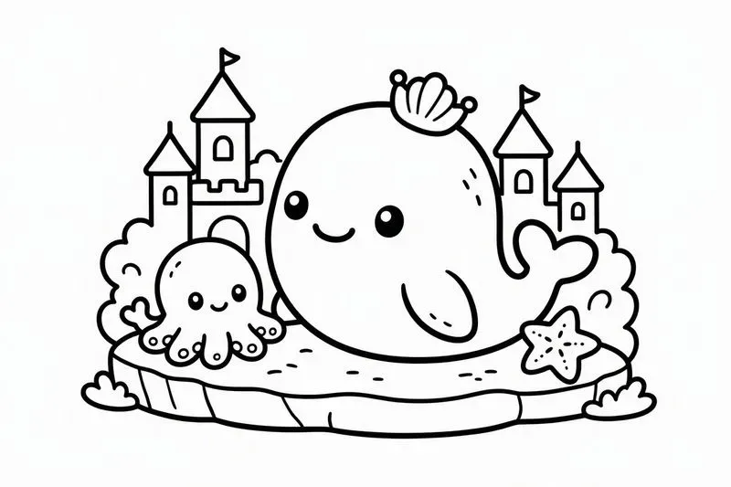 Magical Sea Wonders Colorings