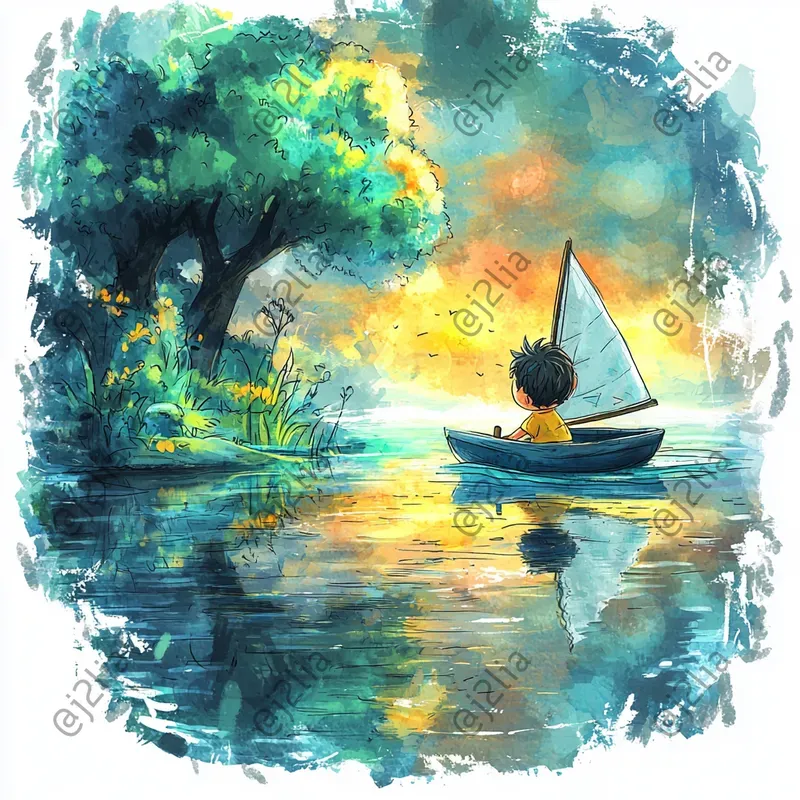 Simple Childrens Book Illustrations