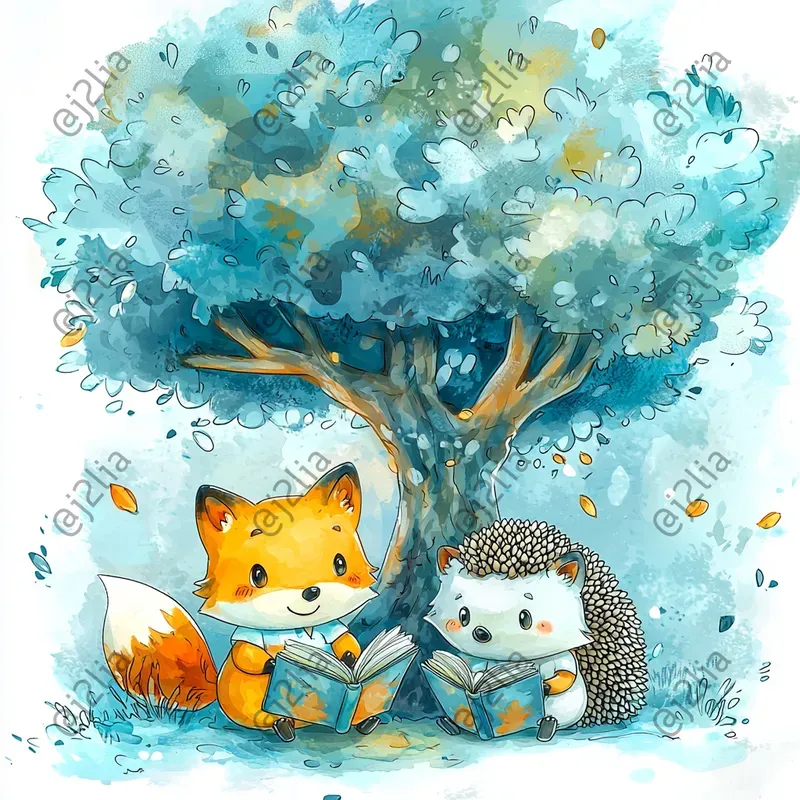 Simple Childrens Book Illustrations