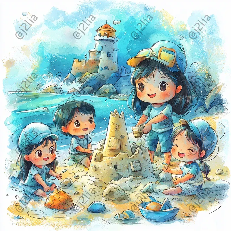 Simple Childrens Book Illustrations