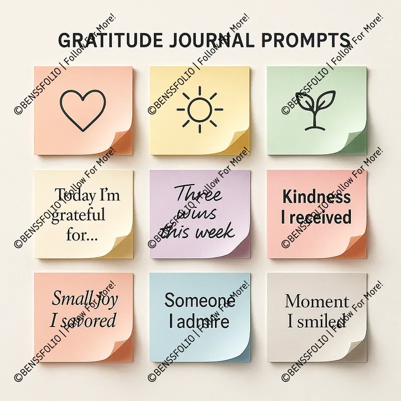 Sticky Note Icon Grid Designs