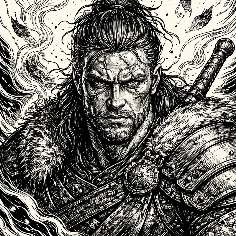 Ultra Detailed Ink Sketch Portraits