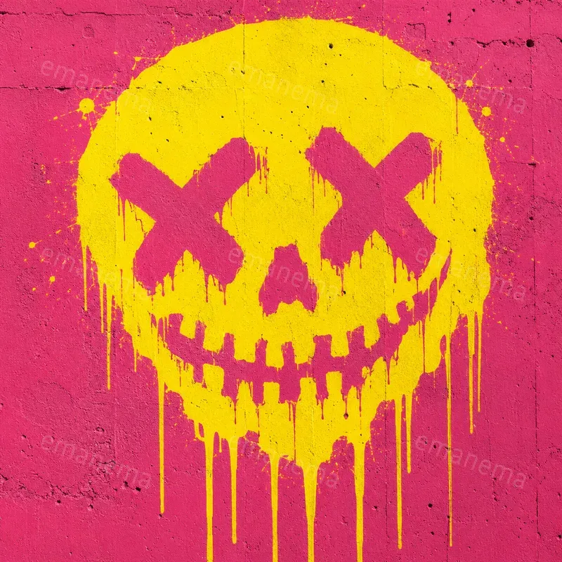 Hand Painted Urban Street Art Murals
