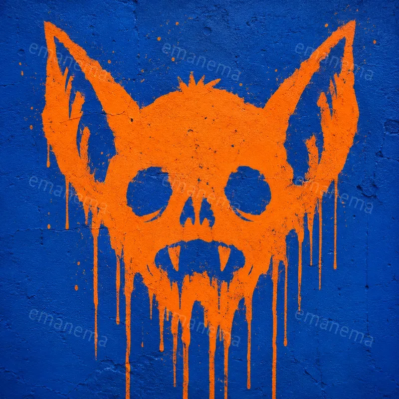 Hand Painted Urban Street Art Murals