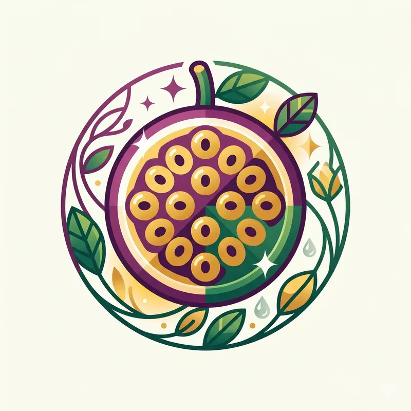 Modern Exotic Fruit Emblems