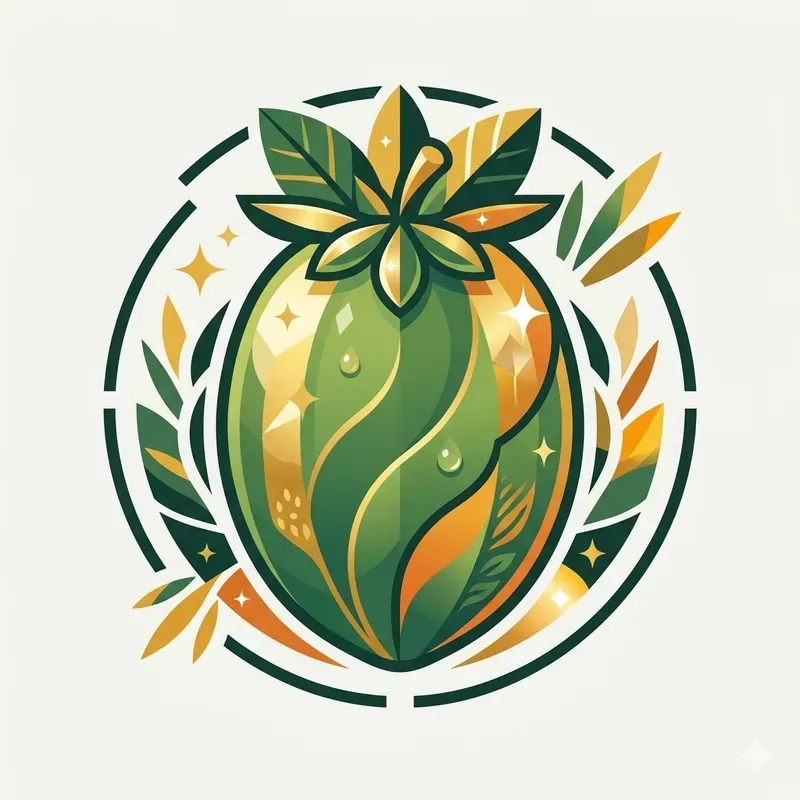 Modern Exotic Fruit Emblems