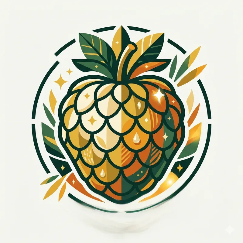 Modern Exotic Fruit Emblems