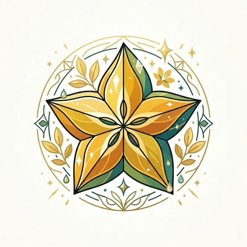Modern Exotic Fruit Emblems
