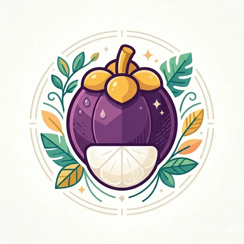 Modern Exotic Fruit Emblems