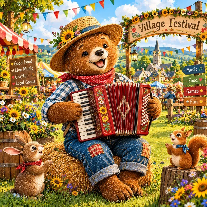 Musical Countryside Art Images