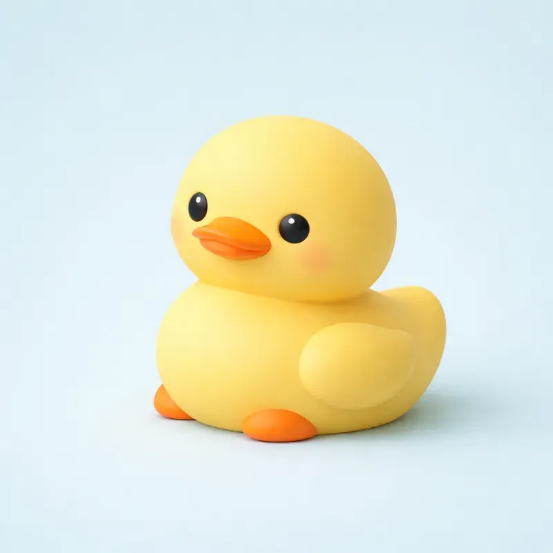 Clean 3D Toy Characters For Merch