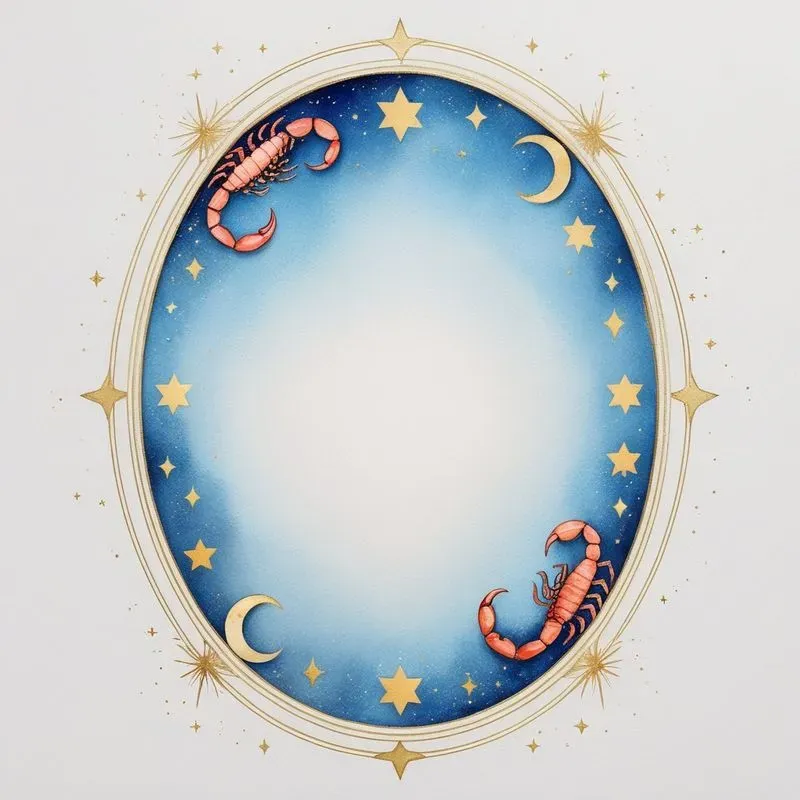 Celestial Astrology Golden Frames
