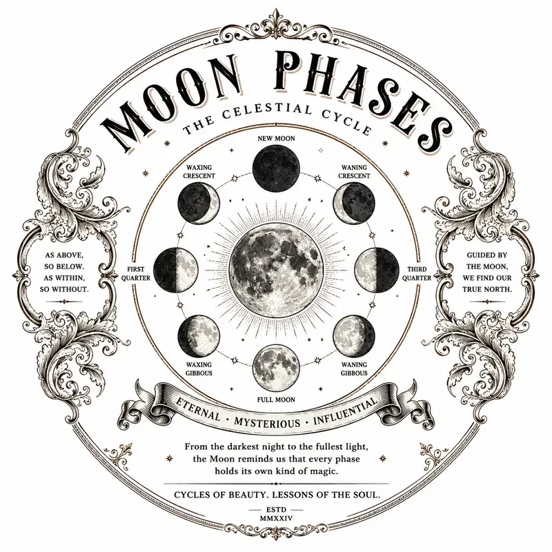 Vintage Celestial Emblem Generator