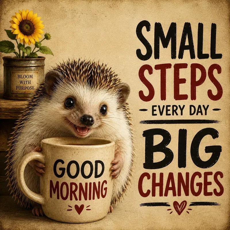 Vintage Good Morning Poster Packs