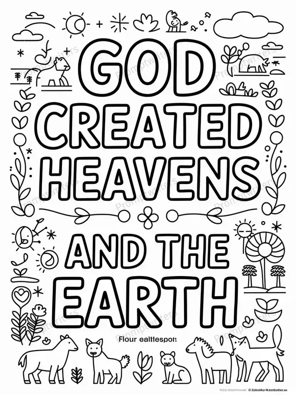 Inspiring Bible Verses Coloring Fun