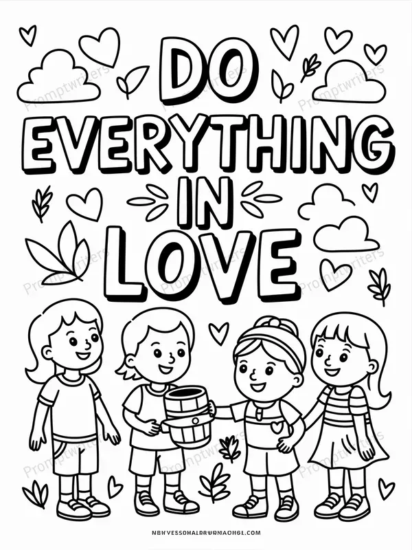 Inspiring Bible Verses Coloring Fun