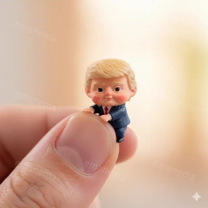 Cute Characters Cling To The Thumbs