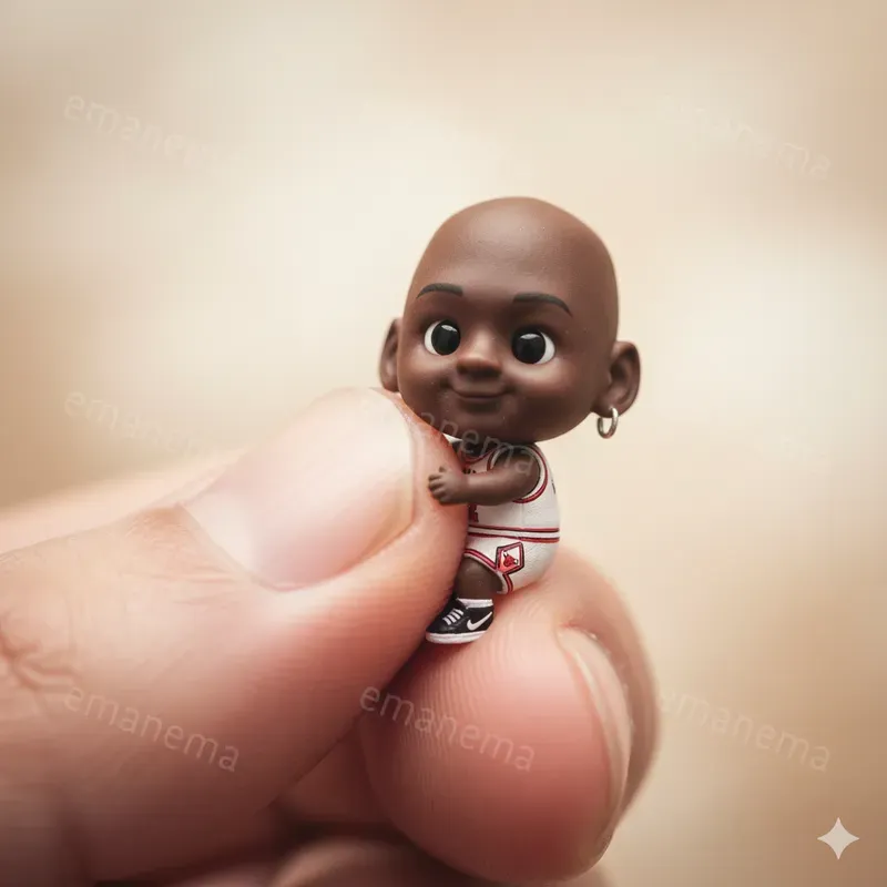 Cute Characters Cling To The Thumbs
