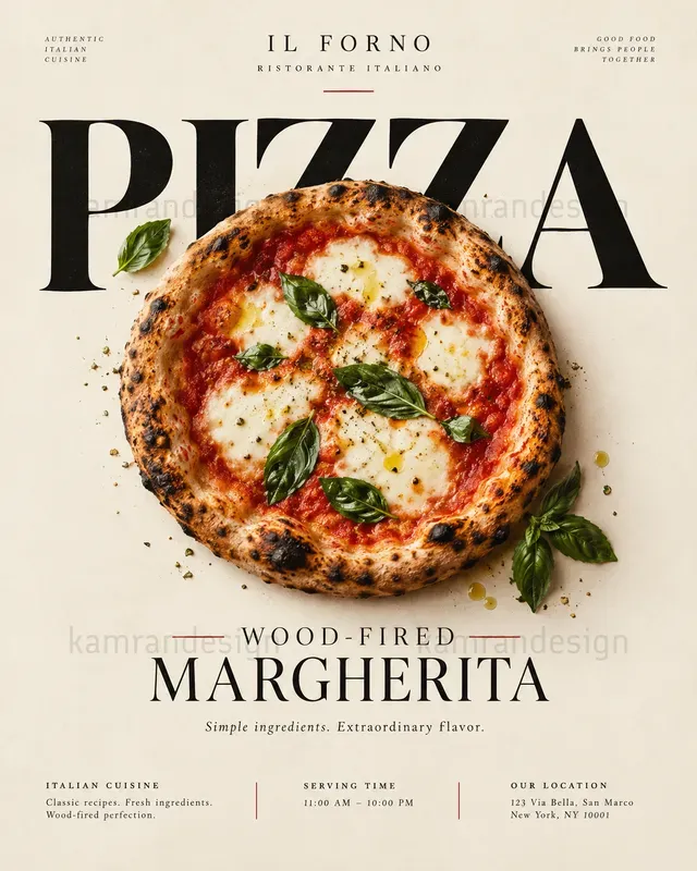 Luxury Editorial Food Posters