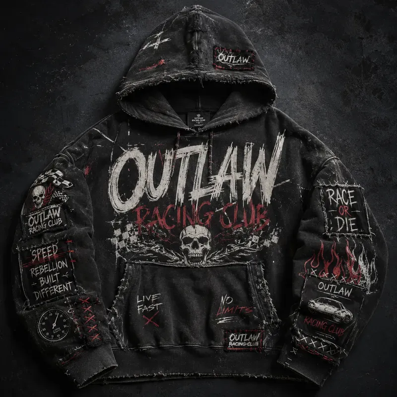 Urban Graffiti Streetwear Hoodie Packs