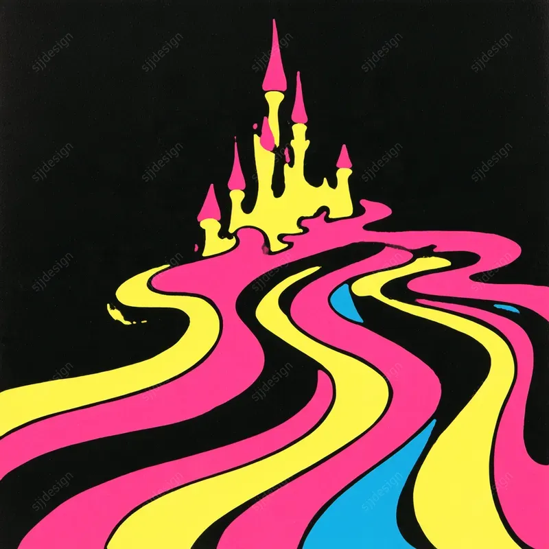 Electric Acid Pop Illustrations