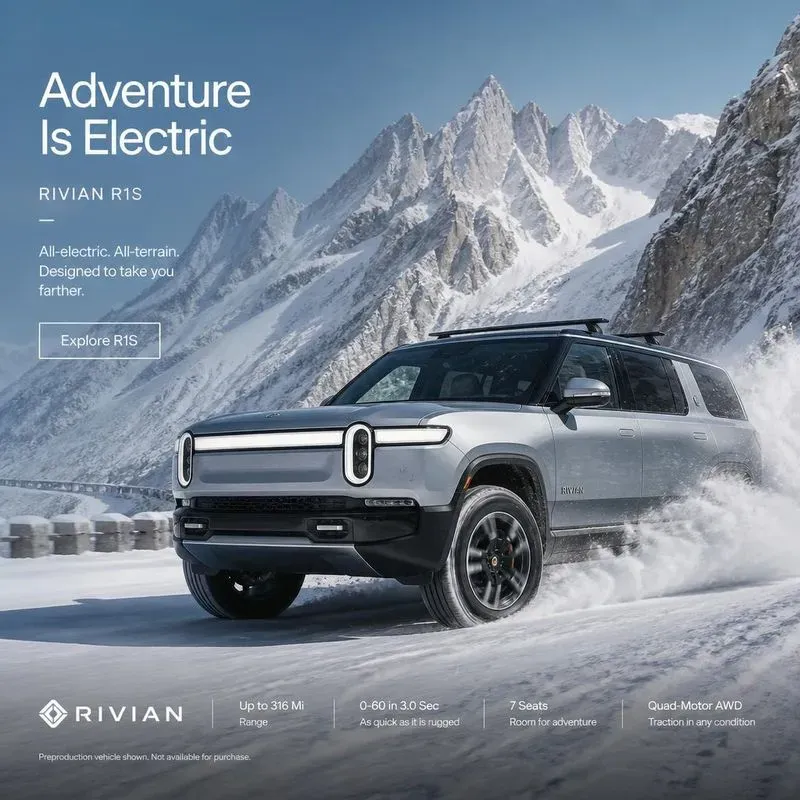 Cinematic Automotive Commercial Posters