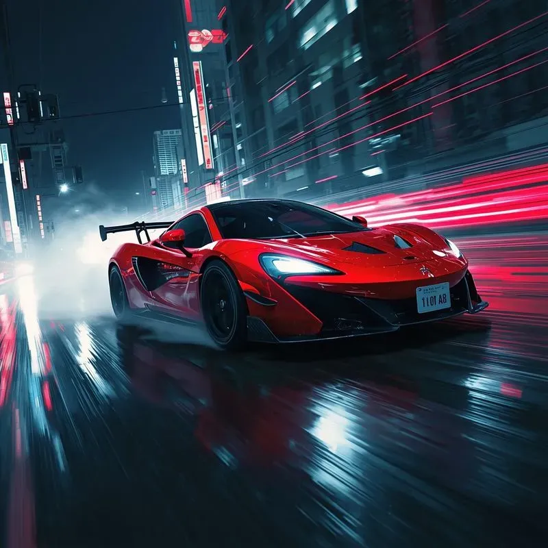 Cinematic Automotive Commercial Posters