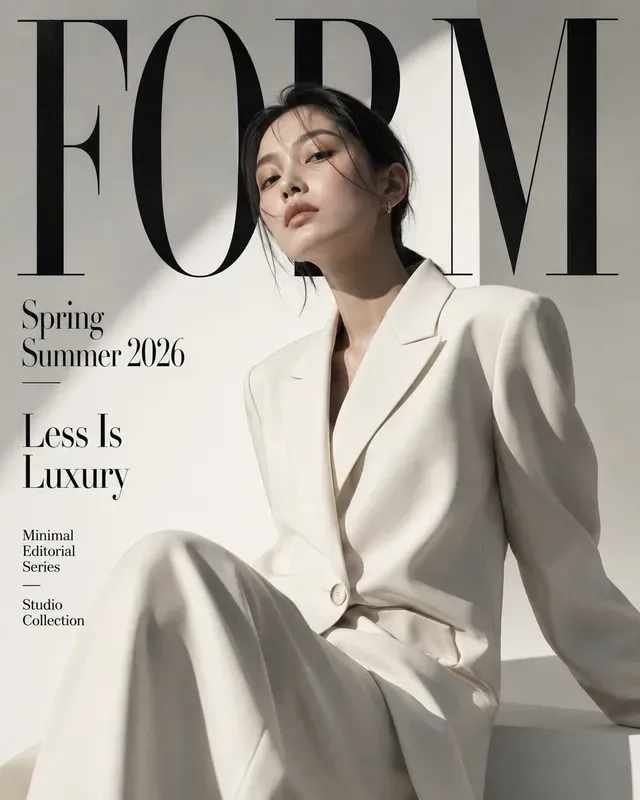 Editorial Fashion Poster Generator