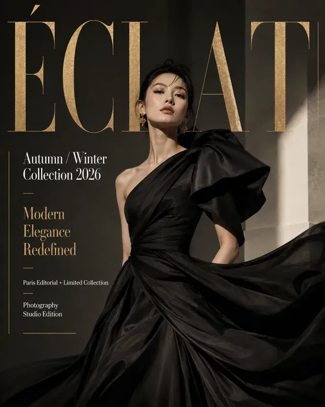 Editorial Fashion Poster Generator