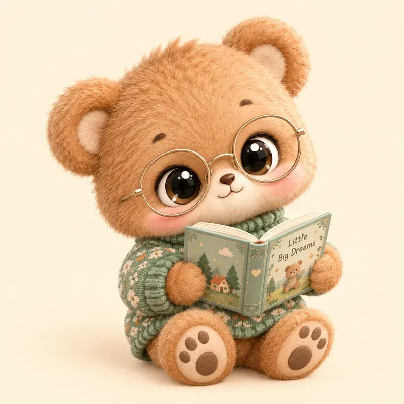 Cute 3D Isometric Chibi Characters
