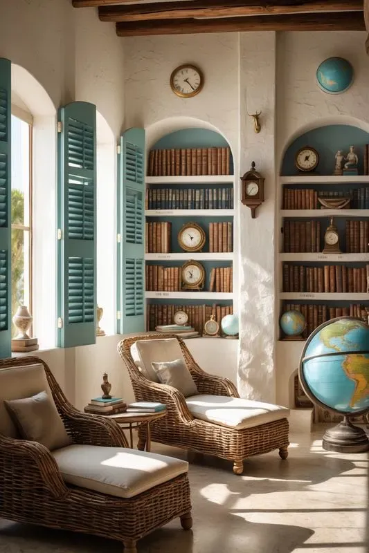 Vintage Reading Room Sets