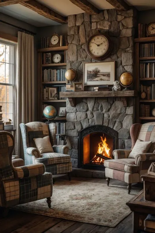 Vintage Reading Room Sets