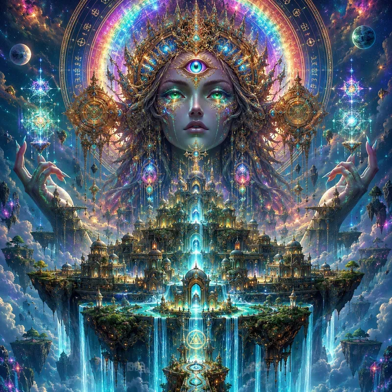 Celestial Third Eye Fantasy Posters