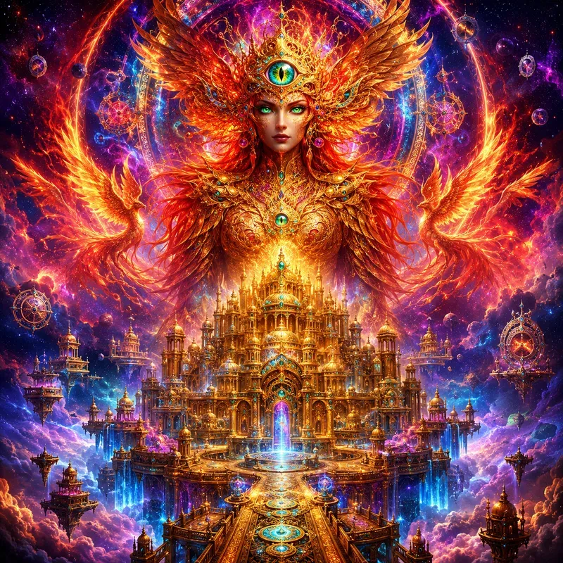 Celestial Third Eye Fantasy Posters