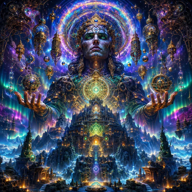 Celestial Third Eye Fantasy Posters