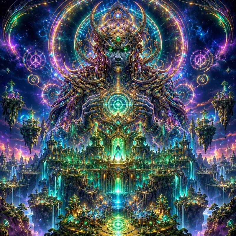 Celestial Third Eye Fantasy Posters