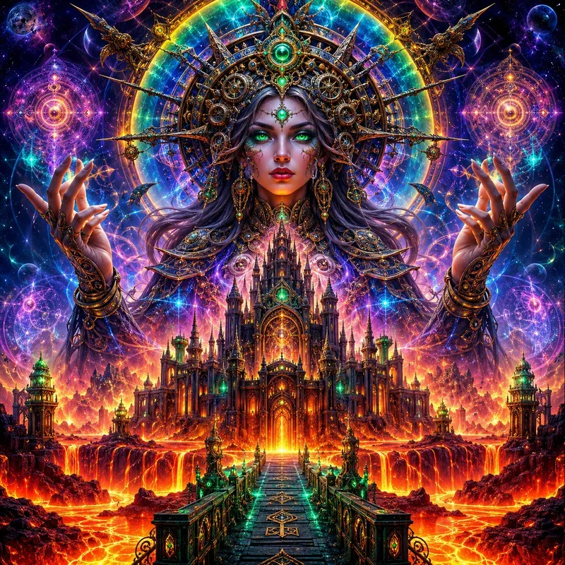Celestial Third Eye Fantasy Posters