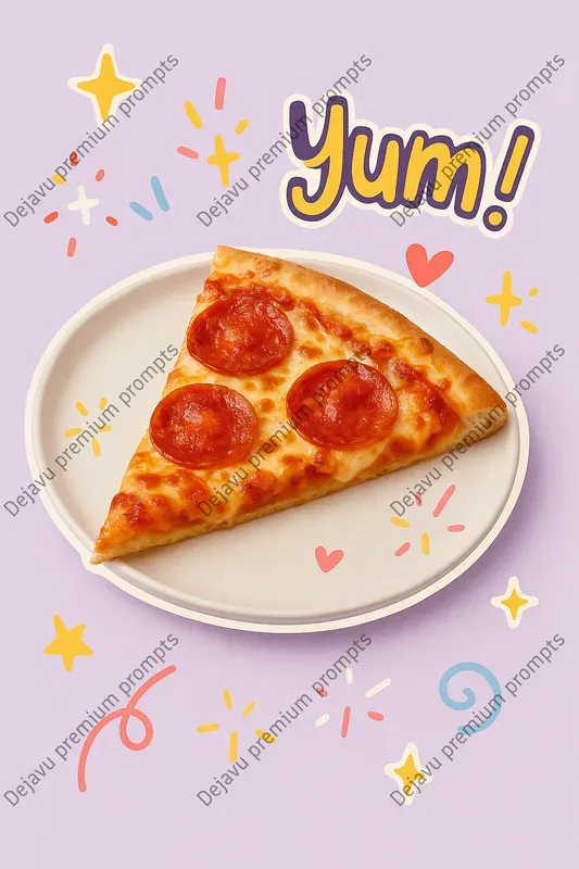 Playful Food Fun Doodles