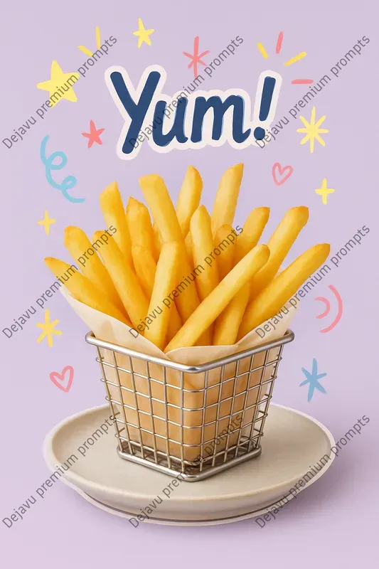 Playful Food Fun Doodles
