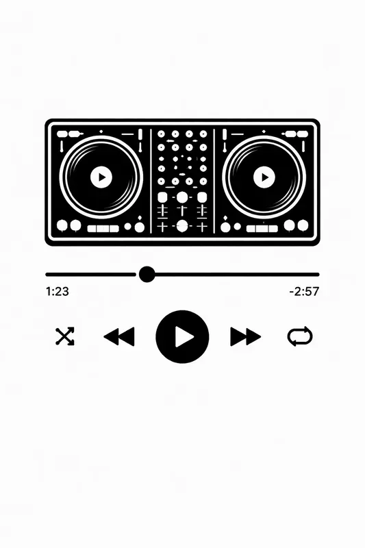 Music Player UI App Interface Designs