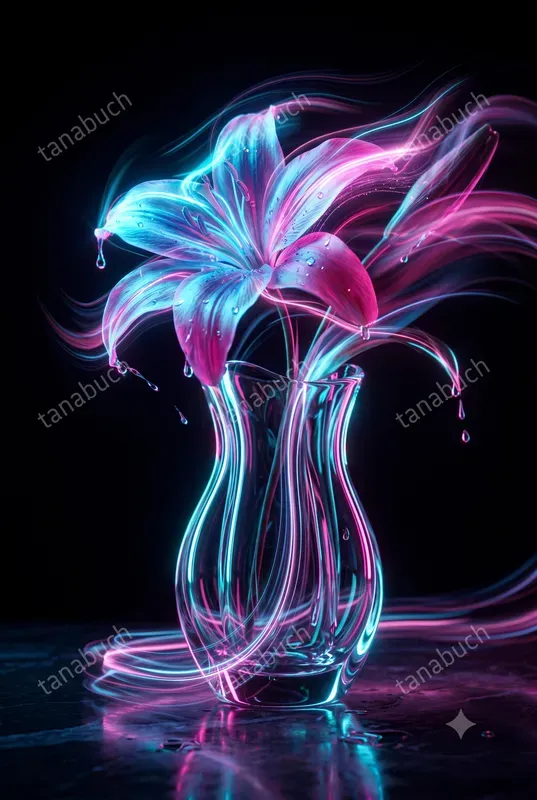 Neon Long Exposure 3Ds