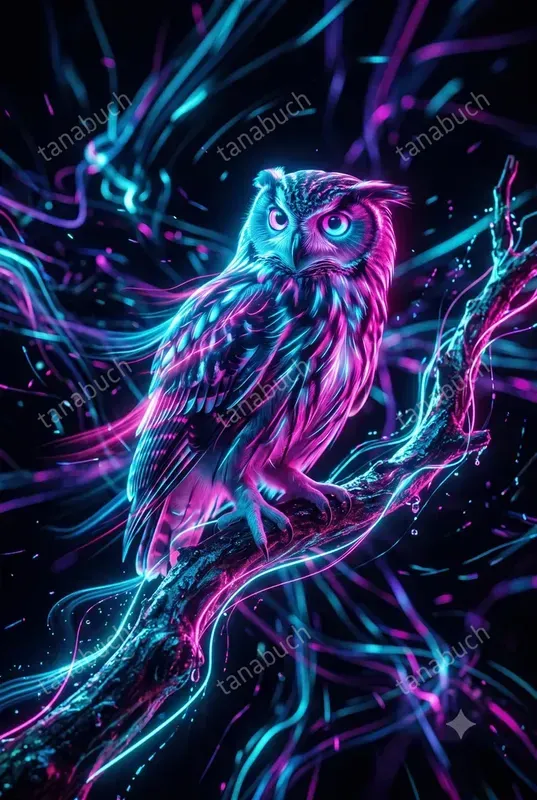 Neon Long Exposure 3Ds