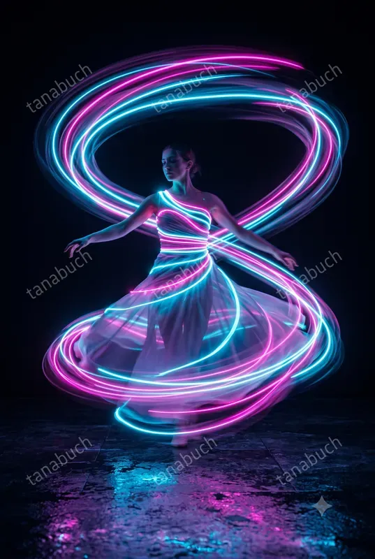 Neon Long Exposure 3Ds